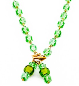 Adzo Treats green necklace